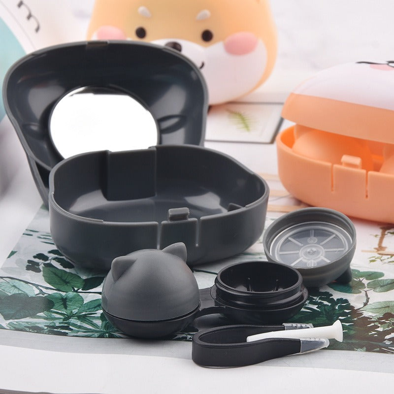Contact lens box, contact lens companion care box, 3D cartoon contact lens box - Korvel