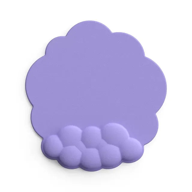 Mouse pad with wrist rest keyboard cloud anti-slip memory foam desktop office gamer mouse wrist rest - Korvel