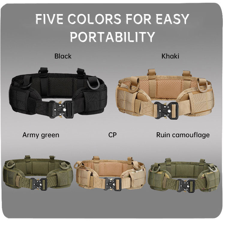 Functional Fitness Weight Lifting Athletes Outdoor Training Tactical Belt - Korvel