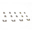 Transparent Gray Manicure Niche High-End Square Drill Wearing Nails Fake Nails Removable Nail Stickers Nail Stickers Finished Nails - Korvel