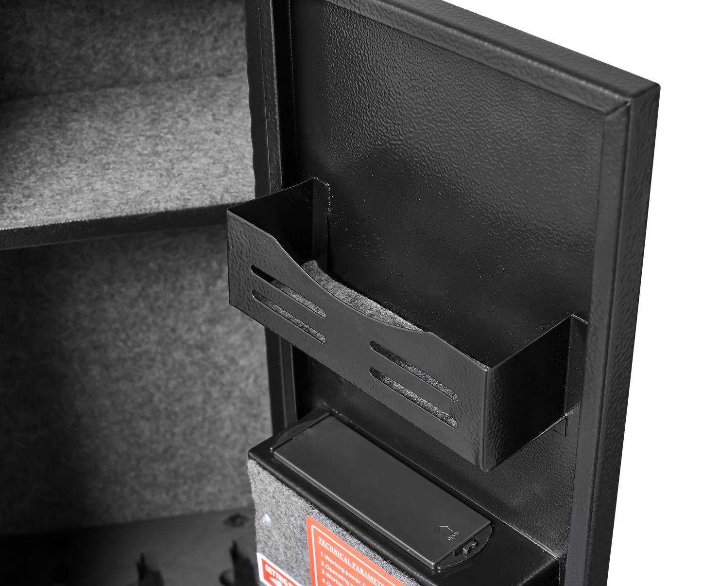Premium Gun Safe with Quick Access and Adjustable Rack