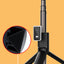 P40D Square Fill Light Selfie Stick - Portable 6-Inch Beauty Light