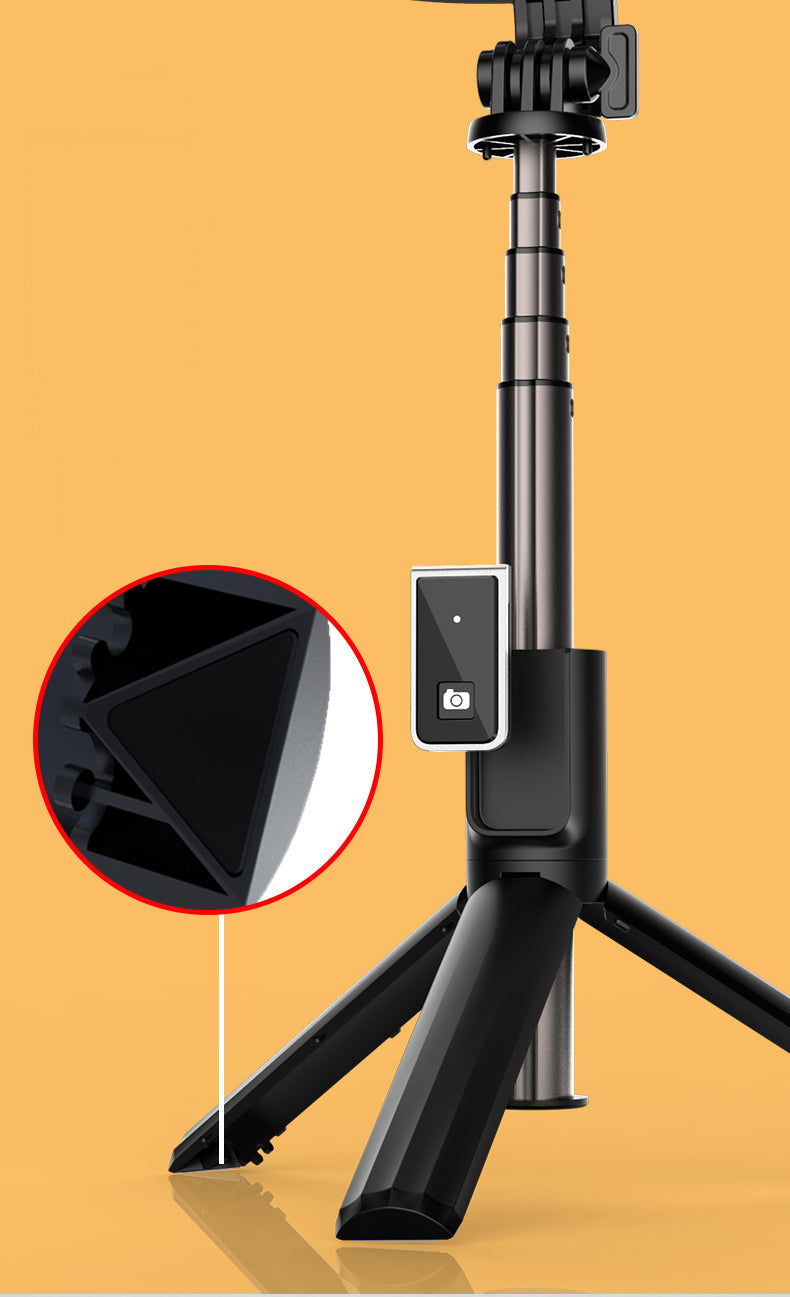 P40D Square Fill Light Selfie Stick - Portable 6-Inch Beauty Light