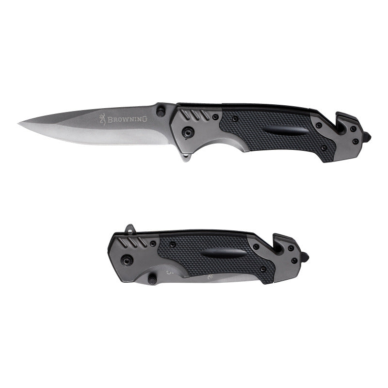 Folding Knife Stainless Steel High Hardness Outdoor Knife Pocket Knife Fishing Knife Defense Military Knife Camping Folding Knife - Korvel