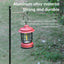 Portable Aluminum Alloy Camping Lamp Holder with Storage Bag