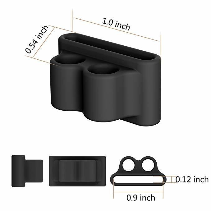 Portable Anti Lost Silicone Holder For AirPods Sports Wireless Earphone Fixed Case For Apple Air Pods Watch Band Holder - Korvel
