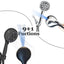 American Type Shower Shower With Spray Gun 10 Function Shower Set 10 Gear Supercharged Shower With Spray Gun Shower Head Set - Korvel