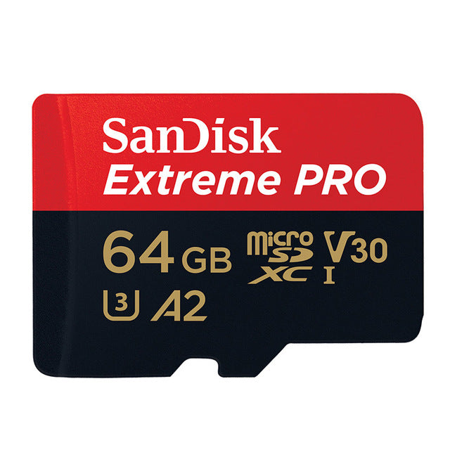 Carte Micro SD SanDisk Extreme Pro - 64 Go/128 Go, jusqu'à 170 Mo/s