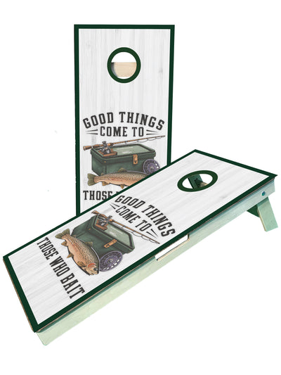Premium Trout Fishing Themed Cornhole Boards - Korvel
