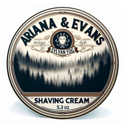 Collection de rasage Sylvan Fog d'Ariana & Evans