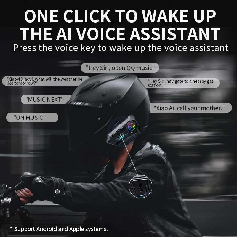 Premium Bluetooth Earphones for Motorcycle Helmets