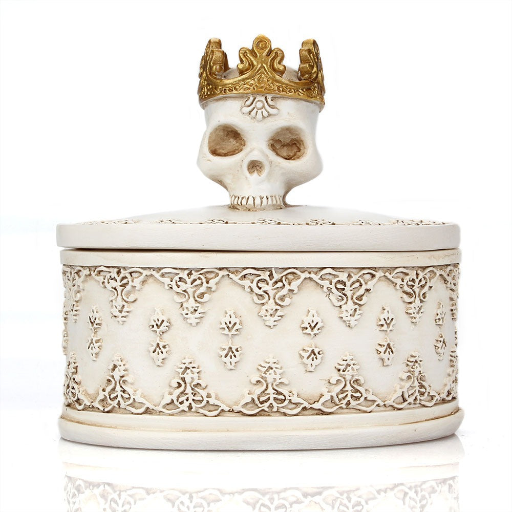 Boîte de rangement Crâne Couronne