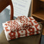 Plaid Series Towel Bath Towel Cherry Blossom Absorbent Facial Towel - Korvel