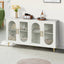 Premium Wood TV Stand for 65+ Inch TVs with Storage