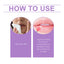 Grape Sleep Lip Mask, Gentle Nourishing Lip Color Bright Moisturizing Lip Skin Moisturizing Lip Mask - Korvel