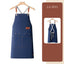 Waterproof apron customized logo printing for catering - Korvel