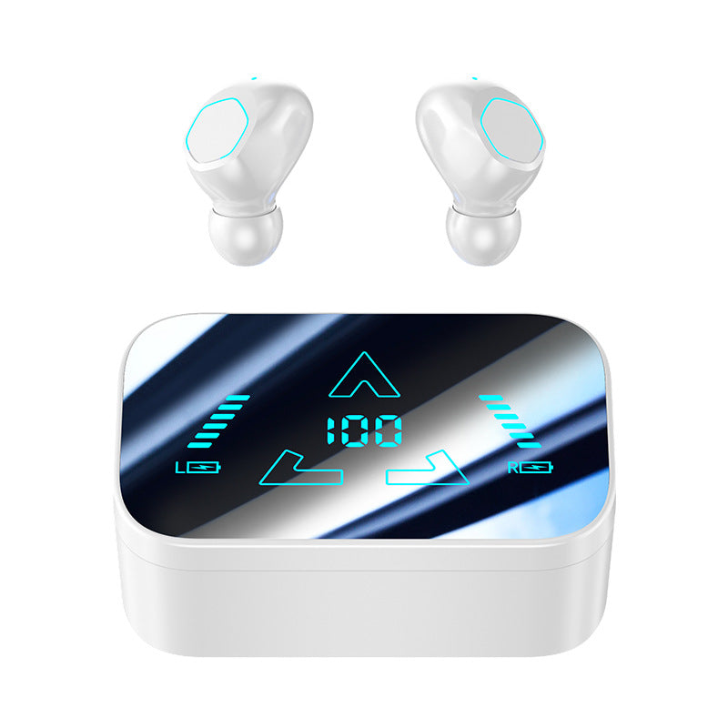 M48 Bluetooth earphones with ultra long battery life, high battery capacity, in ear digital display screen, rechargeable earphones 5.3 - Korvel