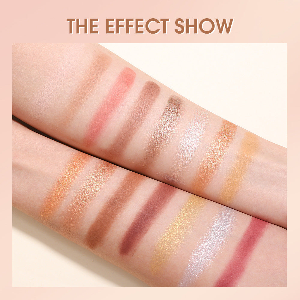 Mee Carney Dreamy Genki Girl 15 Color Eyeshadow Palette Pearlescent Glitter Matte Eyeshadow Palette MC08 - Korvel