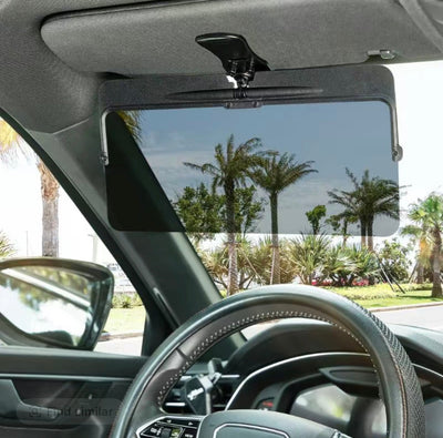 GlareGuard Visor Extender for Enhanced Driving Comfort