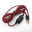 Audio cable suitable for Logitech GPRO X G233 G433 Alpha Red Black Braided Gaming Earphone Cable - Korvel