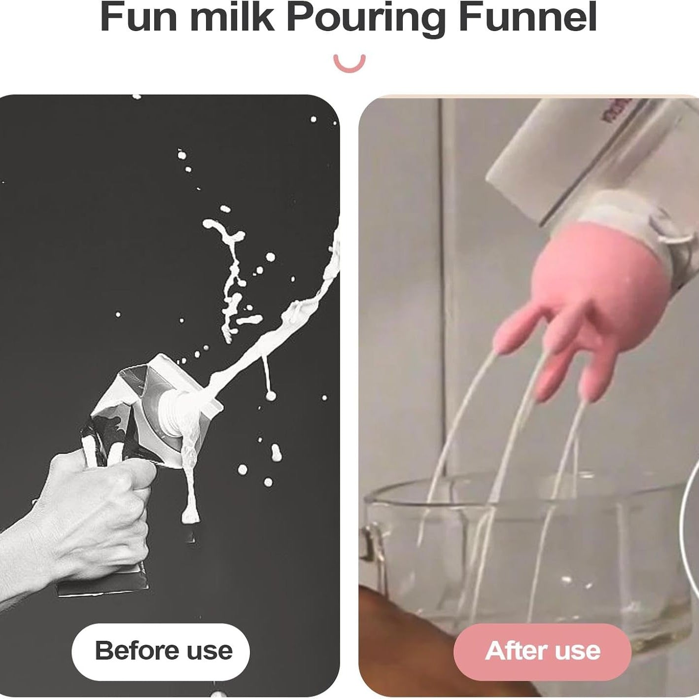 Funny Pouring Milk Bottle Cap Funny Pouring Milk Bottle Cap - Korvel