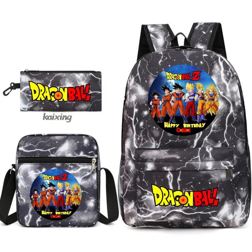 Youth Dragon Ball 3-Piece Backpack Set