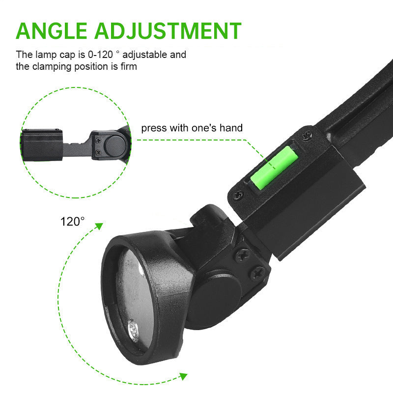 Lampe de lecture LED réglable rechargeable par USB
