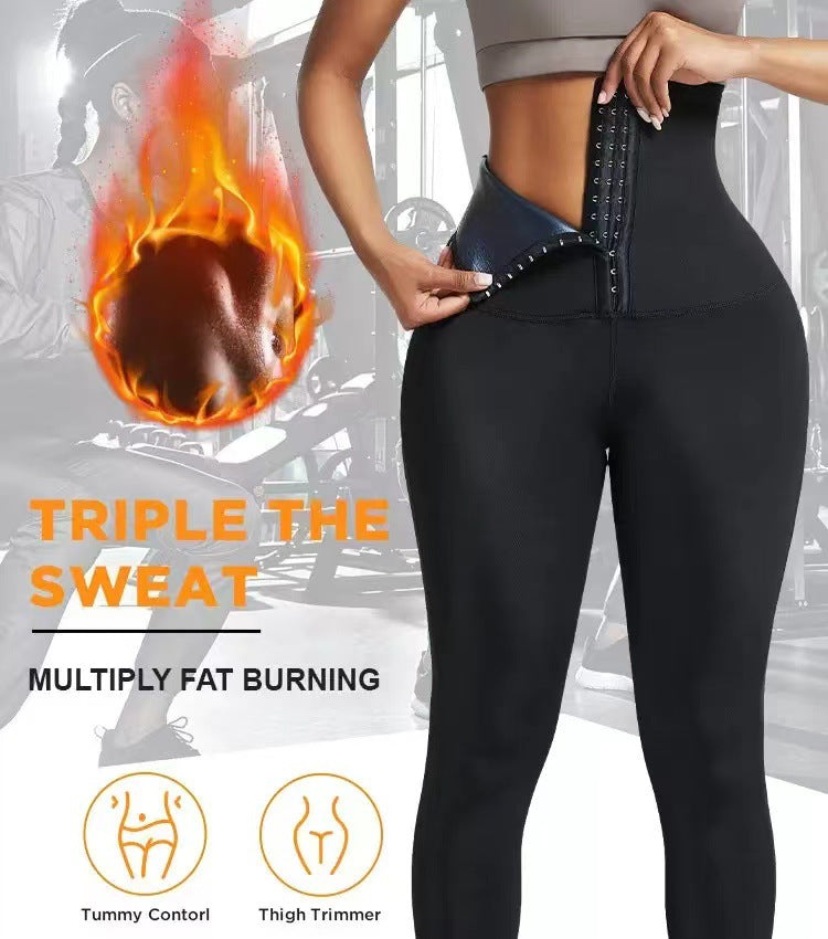 Pantalones de chándal activos de cintura alta premium para mujeres