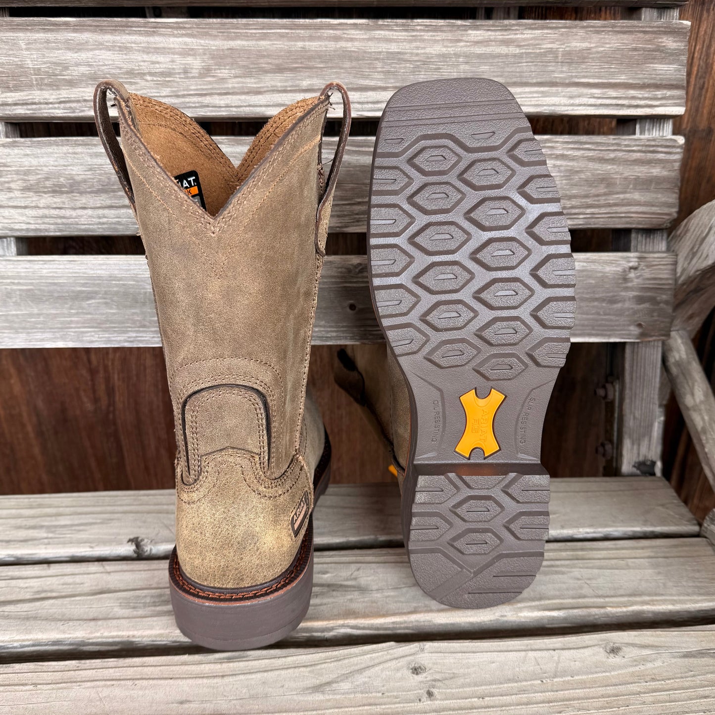 Botas de trabajo Ariat Activator con punta de acero para hombres