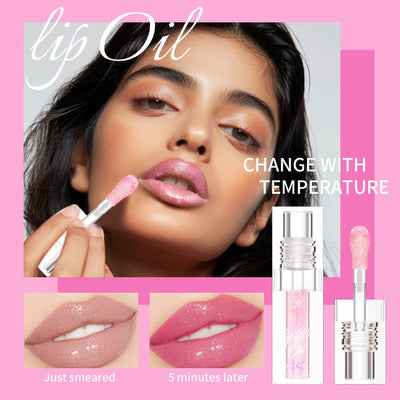QIC Color-Changing Lip Oil - Moisturizing Lip Gloss