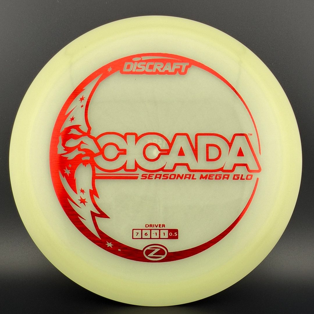 Discraft Mega Glo Cicada - Premium Glow Disc