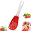 Grinding dish spoon mashing and draining water drain spoon grinding ginger and garlic spoon egg mixer mashed potatoes - Korvel