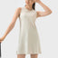 Round Neck Sleeveless Active Dress