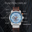 Watch Top Brand Man Watches with Chronograph Sports Waterproof Clock Man Watches Military Luxury Men's Watch Analog Quartz - Korvel