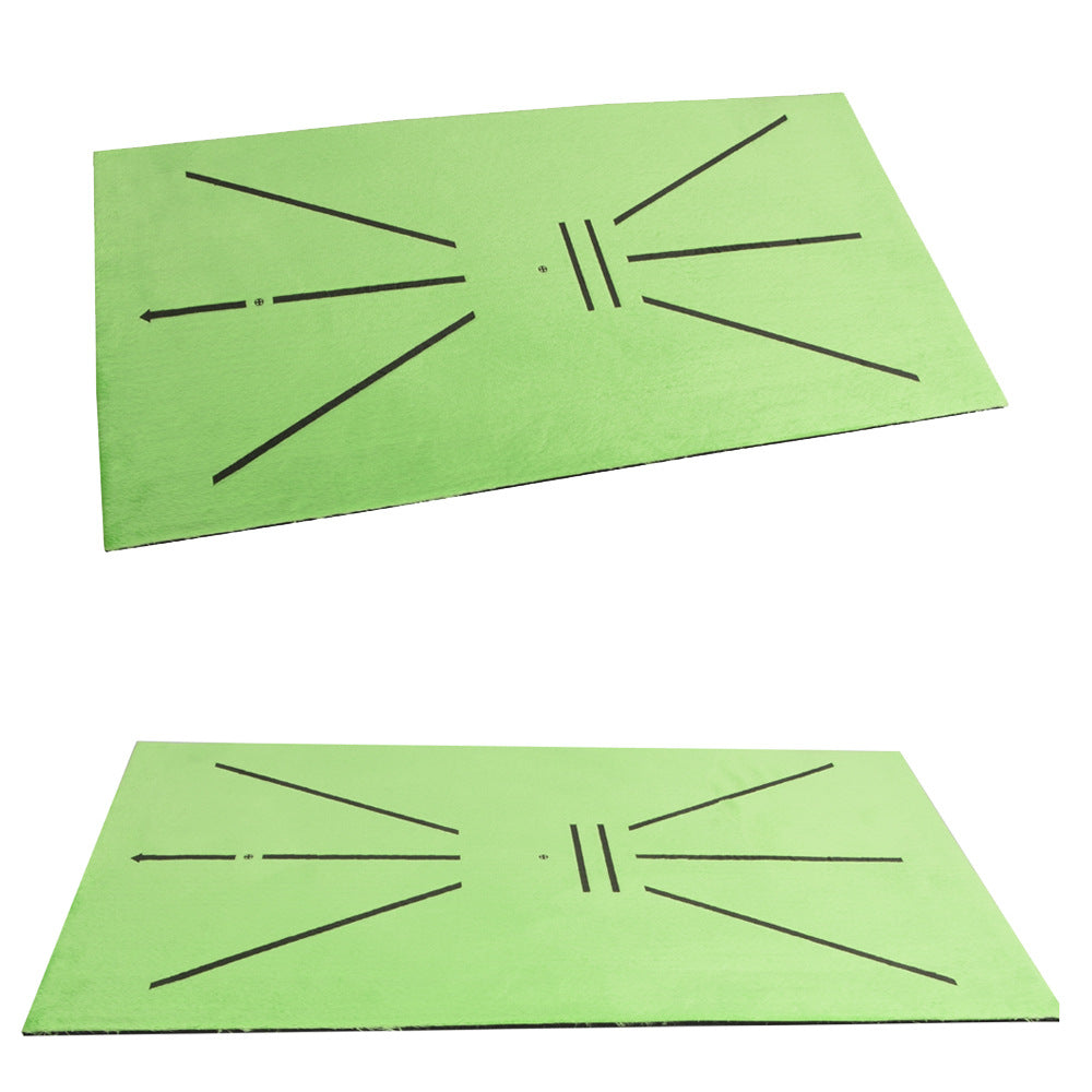 Golf Swing Mat Golf Swing Mat Indoor and Outdoor Swing Pads Hit Contact Track Detection Pads - Korvel