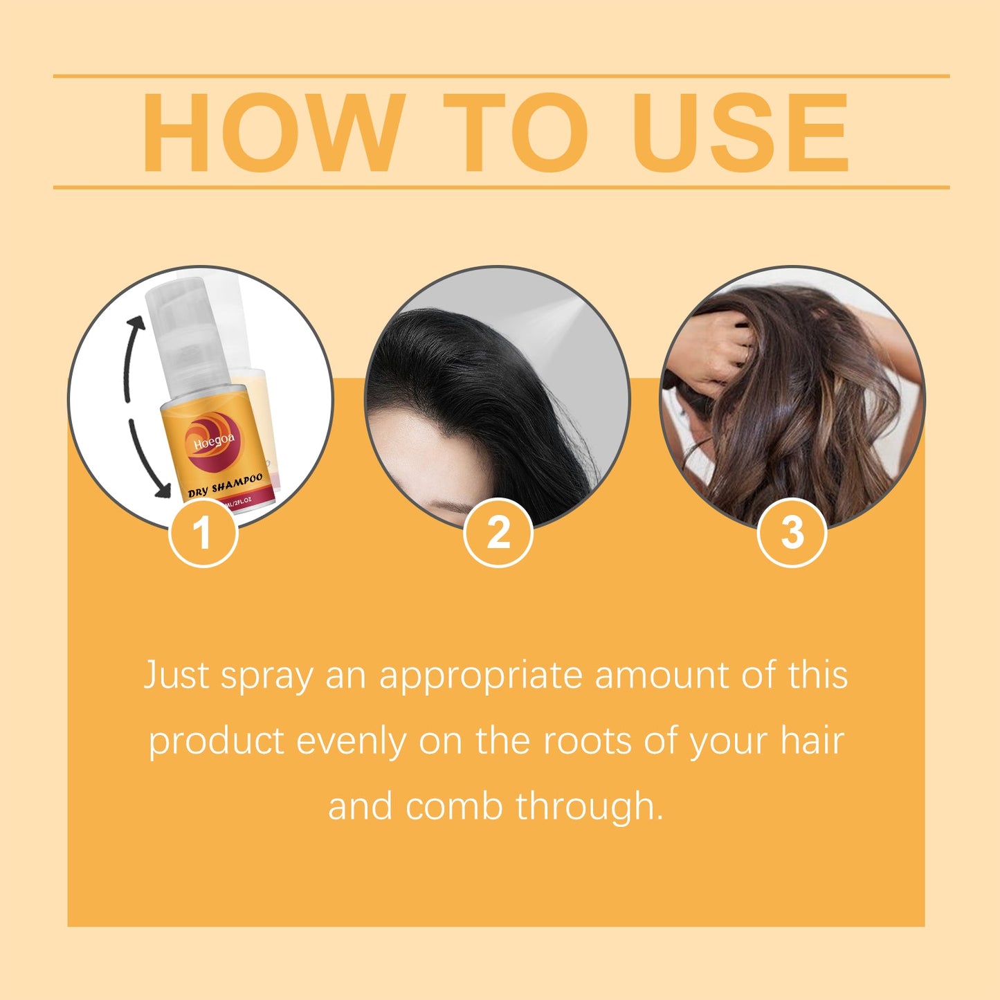 Leave-In Dry Hair Spray - Korvel