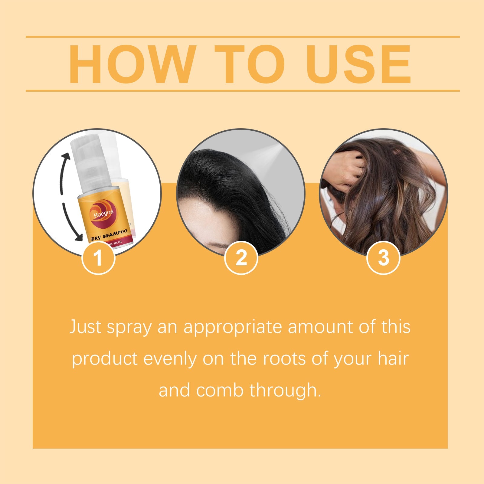 Leave-In Dry Hair Spray - Korvel