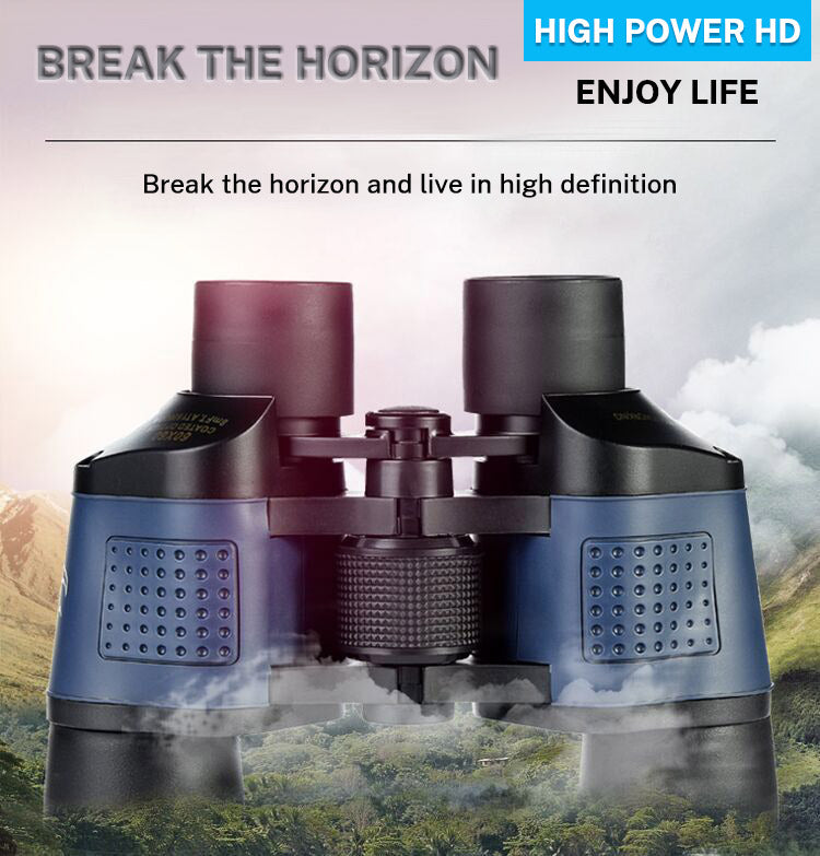 60x60 Telescope High magnification low light night vision red film outdoor Golden Eagle Telescope with label - Korvel