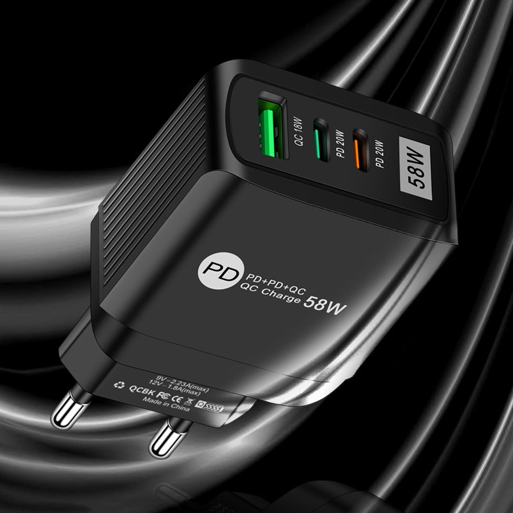 Luminous 58W Dual Fast Charging Mobile Phone Charger
