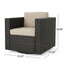 PUERTA MP1 SWIVEL CHAIR-DARK BROWN - Korvel