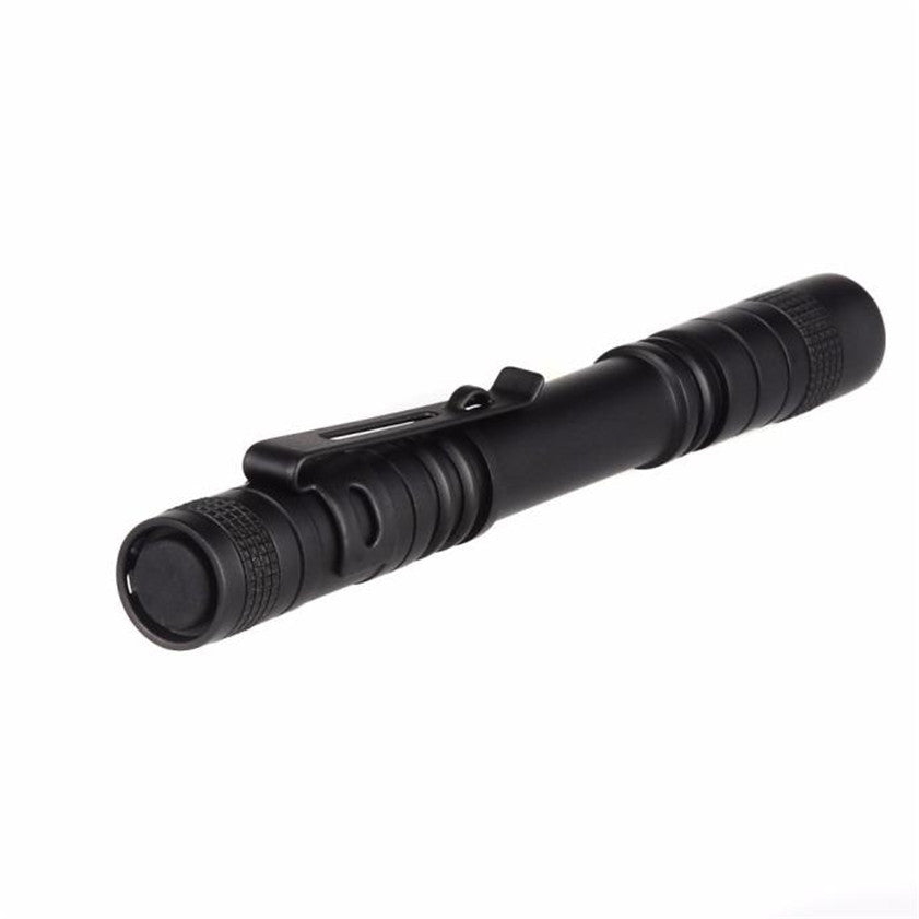 Mini LED flashlight Pen light Portable Torch 1 Switch Mode led flashlight For the dentist and for Camping Hiking Out - Korvel
