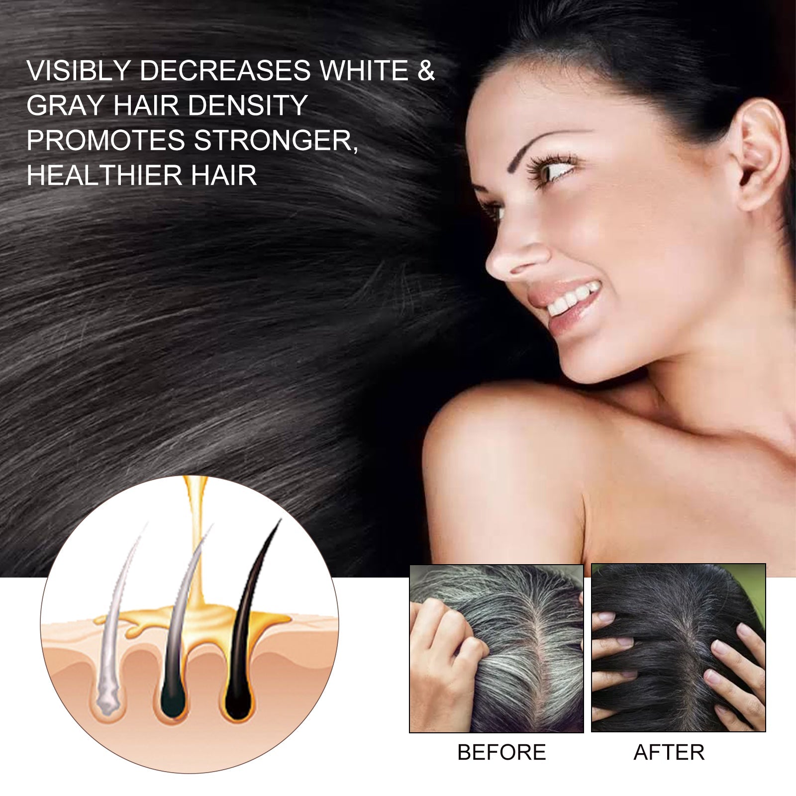 Organic Bamboo Charcoal Shampoo Bar, Deep Cleansing Scalp Strong And Strong Hair Nourishing Repair Improve Dry Shampoo Soap - Korvel