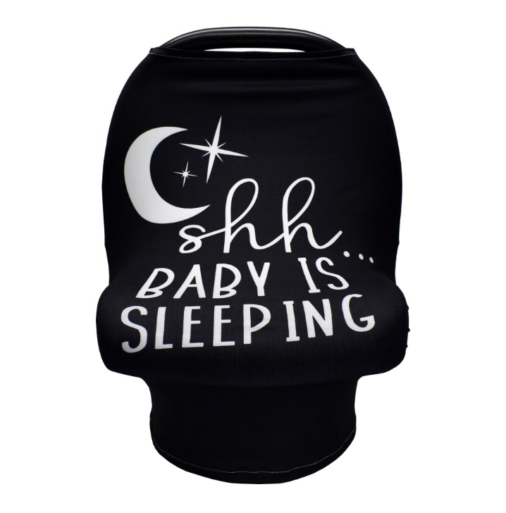 Multifunctional Stretchy Baby Car Seat Cover & Nursing Cover