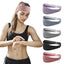 Headbands for sports, hairbands for basketball, outdoor cycling, men's and women's anti sweating, aerobic fitness, yoga, widened sweat absorbing headscarf - Korvel