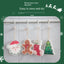 Christmas supplies, printed wood pulp, dishwashing cotton, kitchen cleaning, absorbent, non greasy, compressed wood pulp cotton, - Korvel