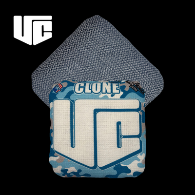 2026 CLONE Camo Light Blue Cornhole Bags - Korvel
