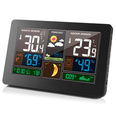 Premium Color Screen Weather Clock 3378