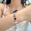 Ocean vacation style starfish versatile set, handmade small fresh pearl alloy necklace - Korvel