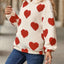 Heart Pocketed Dropped Shoulder Hoodie - Korvel