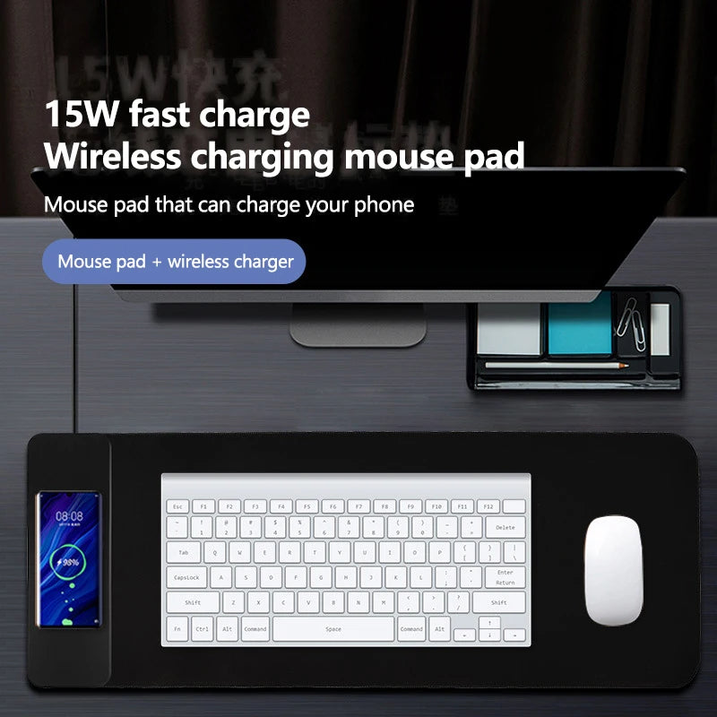 15W Wireless Charging Extra Large Mouse Pad